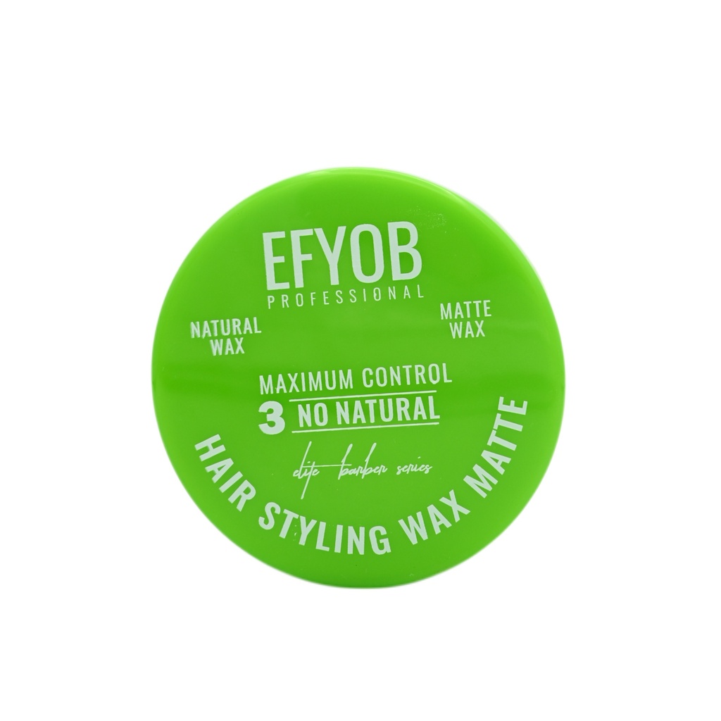 EFYOB Professional Hair Styling Wax No 3 New Pckg 150ml 