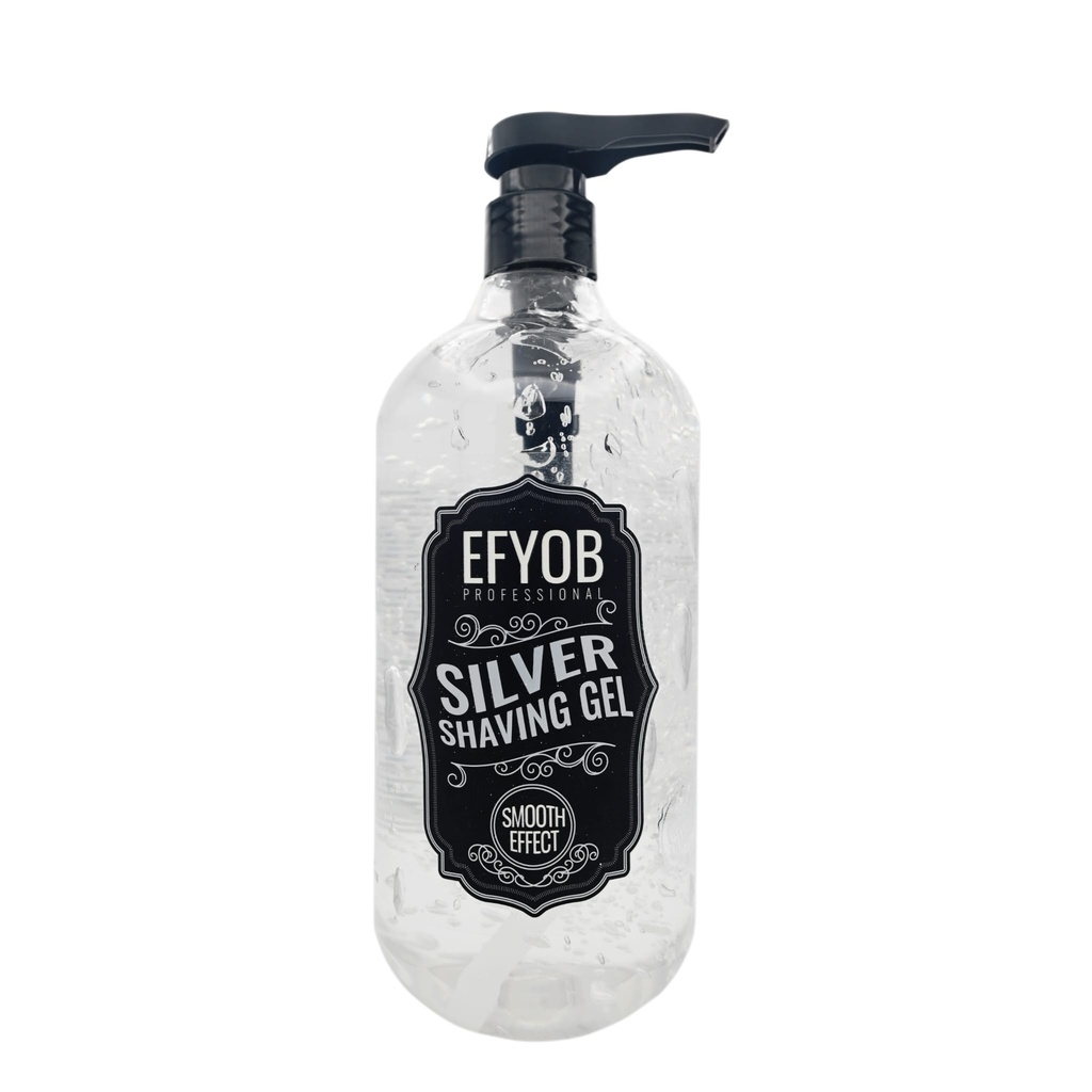 EFYOB Professional Shaving Gel Silver 1000ml