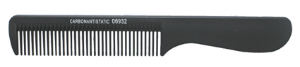 #06932 Kamm schwarz 17,6*2,5*0,3 cm