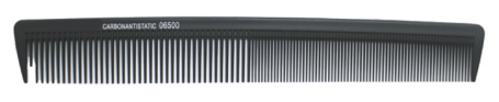 #06500 Kamm schwarz 22*3*0,4cm