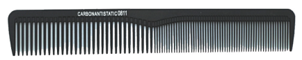#0811 Kamm schwarz 23,5*2,7*0,5 cm