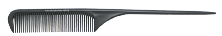 #0712 Kamm schwarz 23,5*2,7*0,5 cm