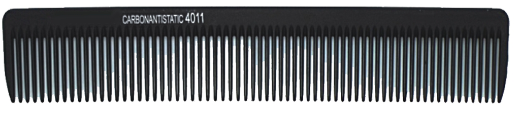 #4011 Kamm schwarz 23,5*2,7*0,5 cm 