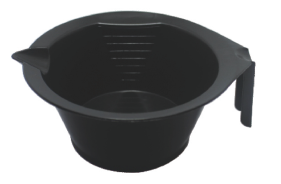 C-23 Farbschüssel 200ml schwarz 200ml / 15,7*13,7cm