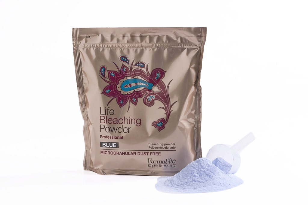 LIFE BLEACHING POWDER BLUE AL bag 500gr