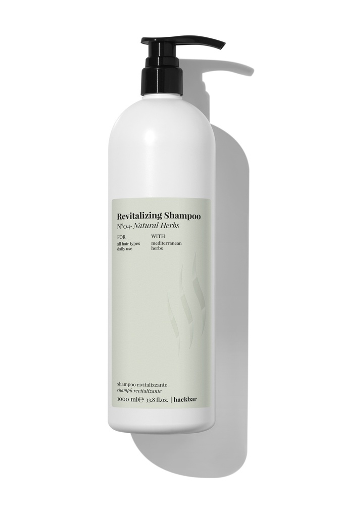 BACK BAR REVITALIZING SHAMPOO N°04 - Natural Herbs Bott. 1000ml