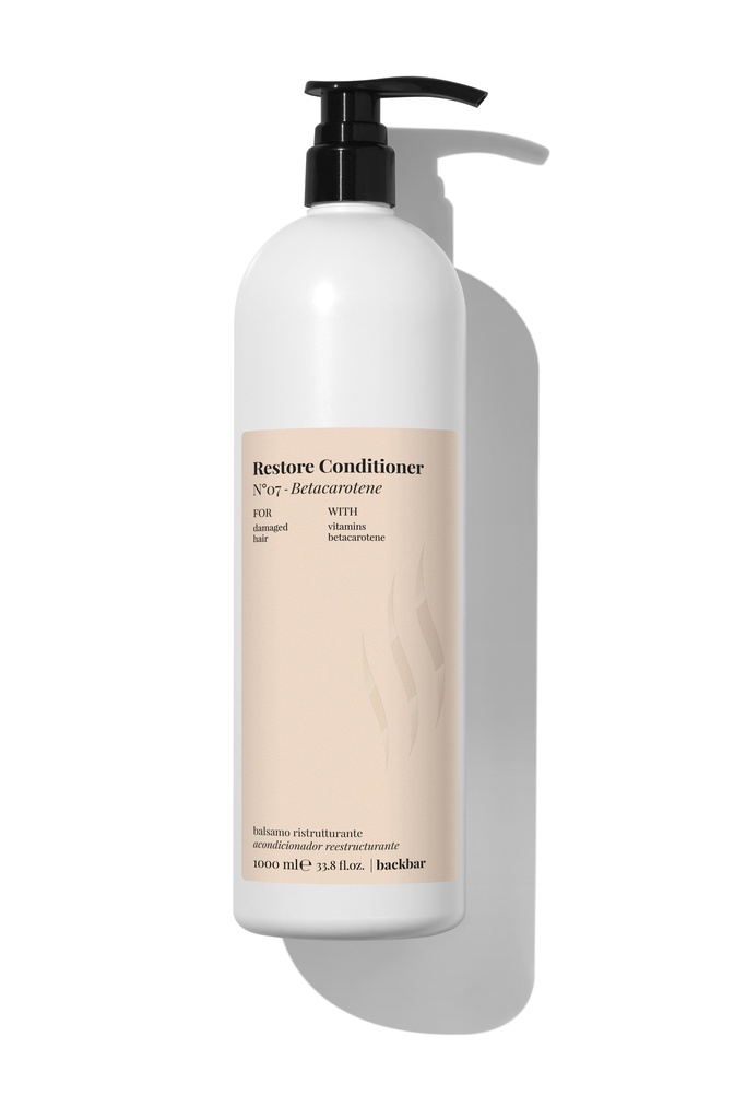BACK BAR RESTORE CONDITIONER N°07 - Betacarotene Bott. 1000ml