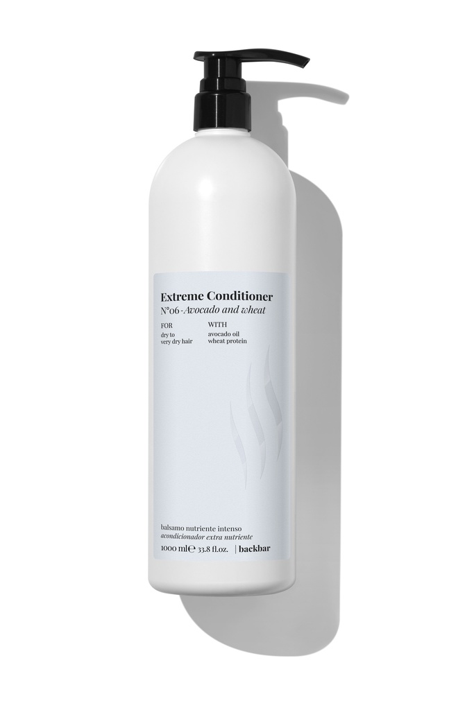 BACK BAR EXTREME CONDITIONER N°06 - Avocado and Wheat Bott. 1000ml