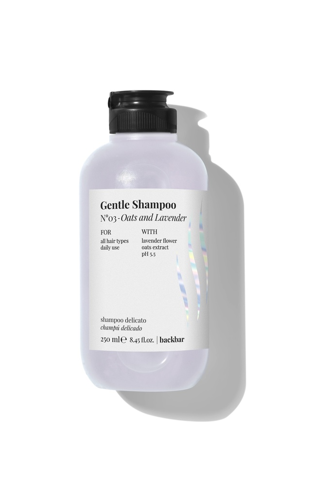 BACK BAR GENTLE SHAMPOO N°03 - Oats and Lavender Bott. 250ml