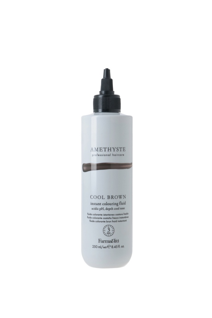 AMETHYSTE ISTANT COLOR FLUID COOL BROWN Bott. 250ml