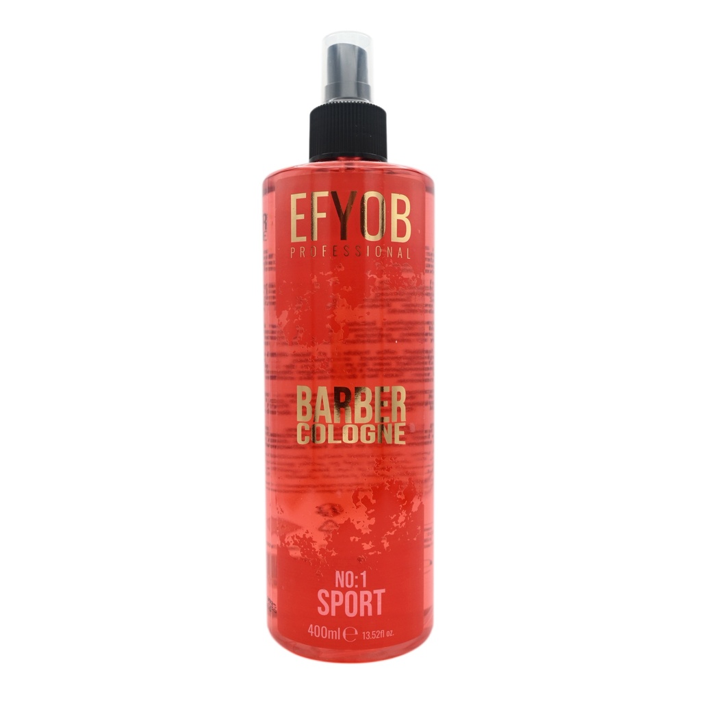 EFYOB Professional Barber Cologne Sport No 1 New Pck 400ml 