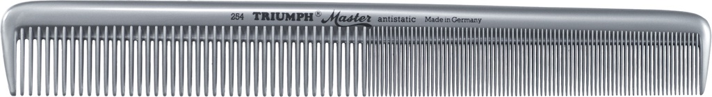 Universalkamm, 21,4 cm 254/8,5" graumetallic, ,,antistatic" 