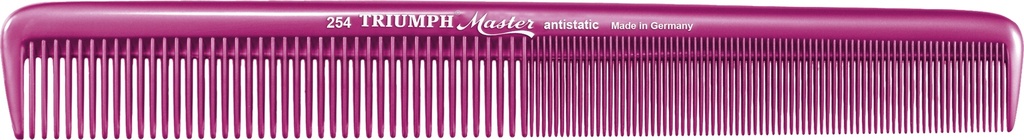 Universalkamm, 21,4 cm 254/8,5" fliedermetallic, ,,antistatic" 