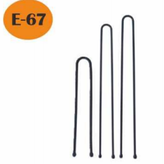E-67-03 Haarnadel schwarz 500g Box 7cm