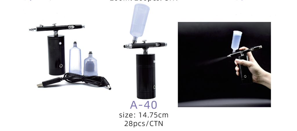A-40 Sprühflasche 5ml schwarz 5ml / 14.75cm
