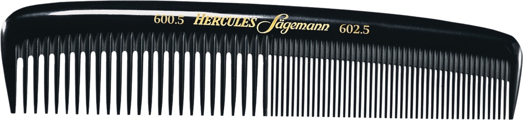 Hercules 600/5 Sägemann 602/5, 12,9 cm, Taschenkamm, leichtes Modell, handliche, stabile Ausführung. 