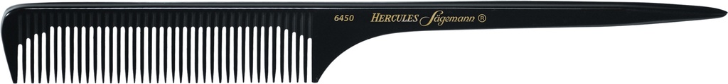 Hercules-Sägemann-Stielkamm 6450, 21,2 cm, stabiler Rücken, weit gezahnt, 9/1/4" . 