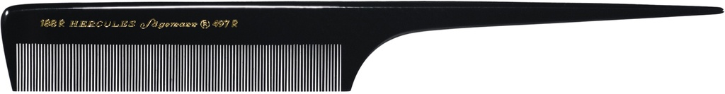 Hercules 188R Sägemann 497R8, 20,3 cm, Profi-Stielkamm, mit flachem Stiel und Griffraster, enge Zahnung. 