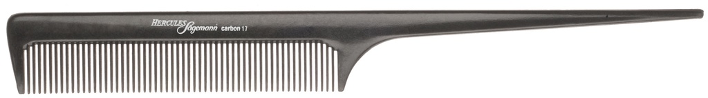C17 8 1/4" , 21 cm Stielkamm anthrazit 