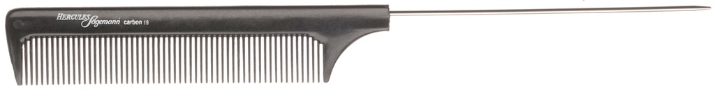 C19 8 3/4" , 22,2 cm Nadelstielkamm anthrazit  
 