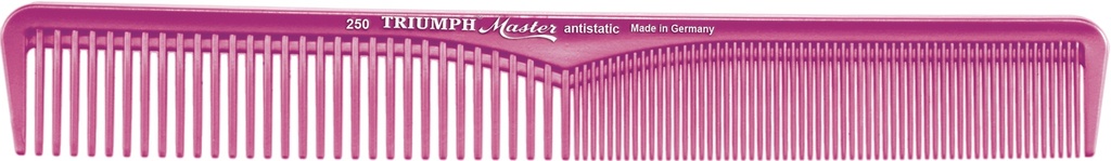 Haarschneidekamm 250/7 fliedermetallic, "antistatic" 