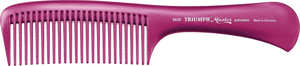 Griffkamm, 21,9 cm 5630/9" fliedermetallic, ,,antistatic" 