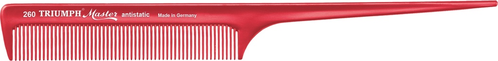 Stielkamm 260/8" 20,5 cm rot 