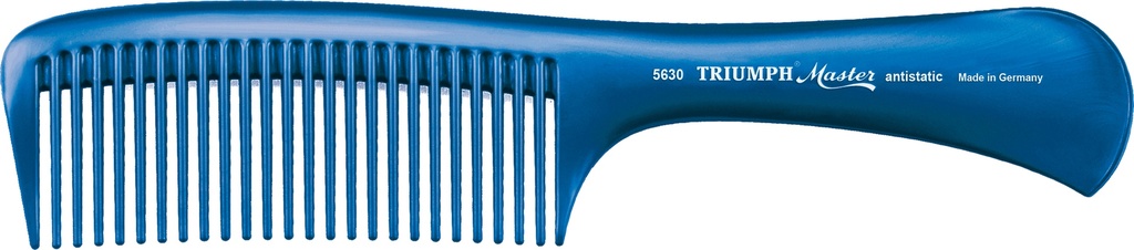 Griffkamm, 21,9 cm 5630/9" blau 