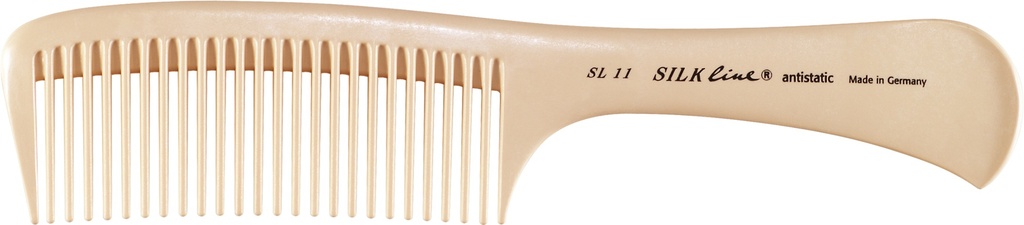 Silkline SL 11, 21,9 cm, Griffkamm beige 