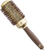 Olivia Garden EXPERT BLOWOUT SHINE Wavy Bristles Gold&Brown 35 