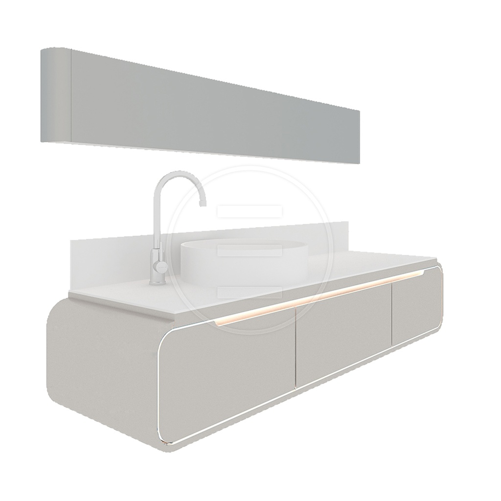 Lyre Cabinet Satine (p.p.)