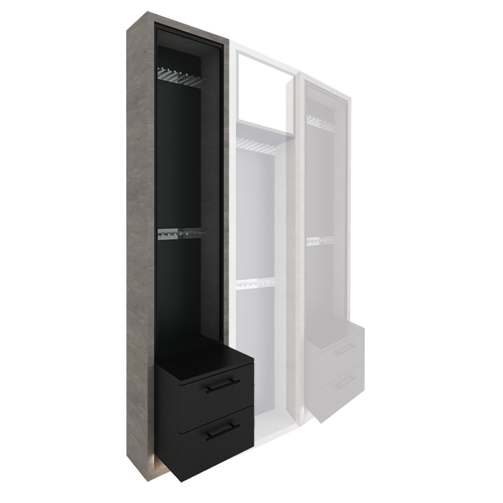 Daphie Hair Cabinet Left