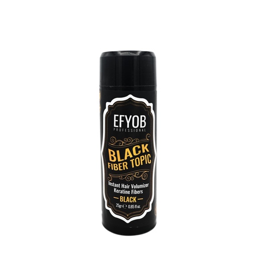 EFYOB Professional Fiber Topic Black 25gr 