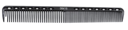 #6415 Kamm schwarz 18,2*2*0,3 cm