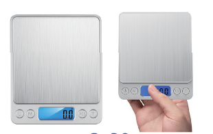 Q-39 Elektronische Waage 0,1-5000g silber 1-5000g