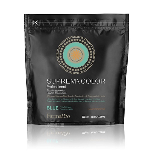 SUPREMA COLOR BLEACHING POWDER BLUE 500Gr 