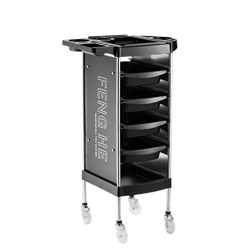 X11-B Servicewagerl schwarz 83*28*40cm