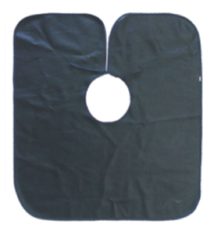 L-11 Schneidekragen schwarz 80*80 cm