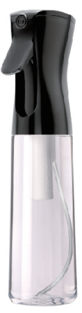 A-03 Sprühflasche 300ml durchsichtig 300ml / 24.6x5.9 cm