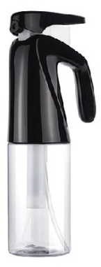 NA-13-08 Sprühflasche 300ml schwarz + durchsichtig  300ml / 26x6cm