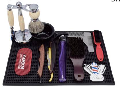 L-17 Barber Matte schwarz 34*23,5 cm