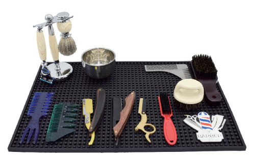 L-18 Barber Matte schwarz 45*30cm