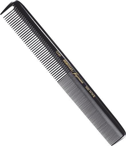 Hercules 5240 Sägemann 8/1/2" , 21,4 cm Universalkamm/Ondulierkamm, extra lang, mit Abteilzahn für schnelles und präzises Abteilen im Passé. 