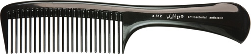 A 612 schwarz 21,9 cm Griffkamm mit weiter Zahnteilung 