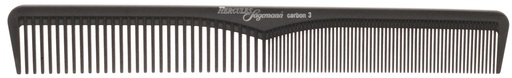 C3 7" , 17,7 cm Haarschneidekamm anthrazit  
 