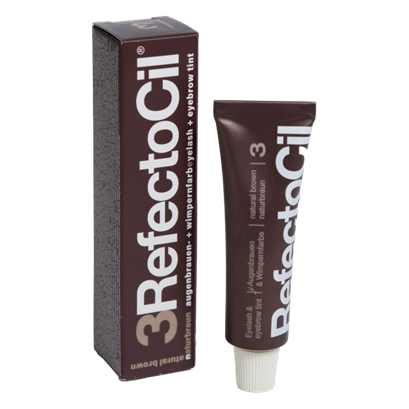 Refectocil Augenbrauen-und Wimpernfarbe, 15ml 3- naturbraun 
