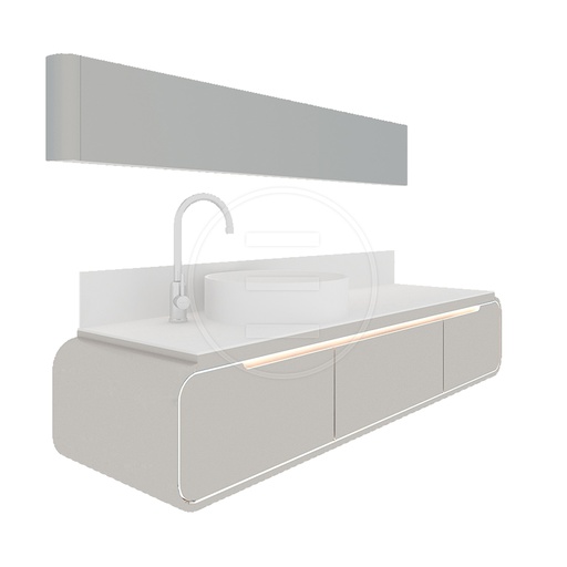 Lyre Cabinet Gold (p.p.)